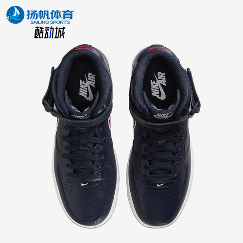 Nike/耐克正品Air Force 1女士轻便魔术贴耐磨休闲鞋FJ0728-400