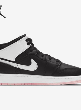 Nike/耐克正品 Air Jordan 1 Mid AJ1 大童运动休闲鞋 555112-061