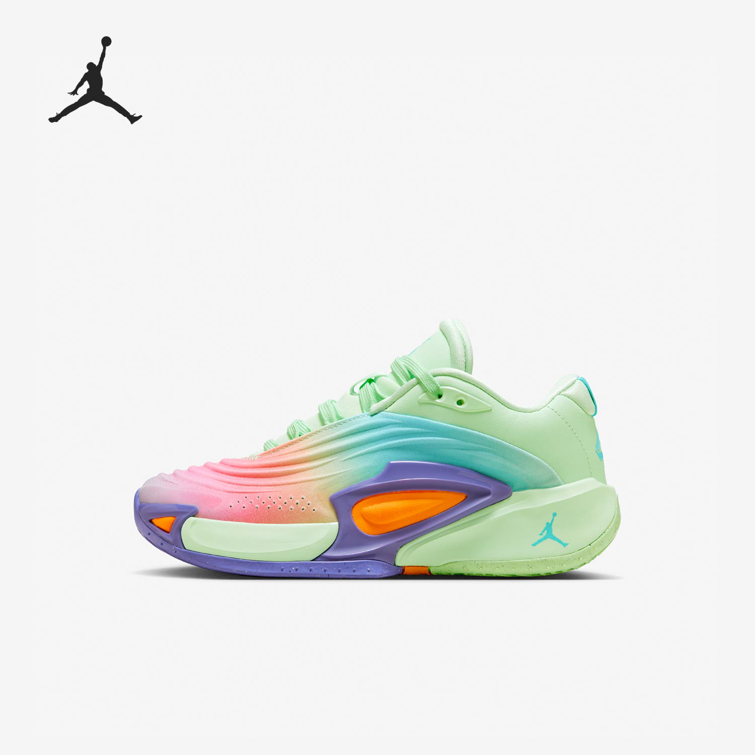 耐克GS女子大童系带减震篮球鞋