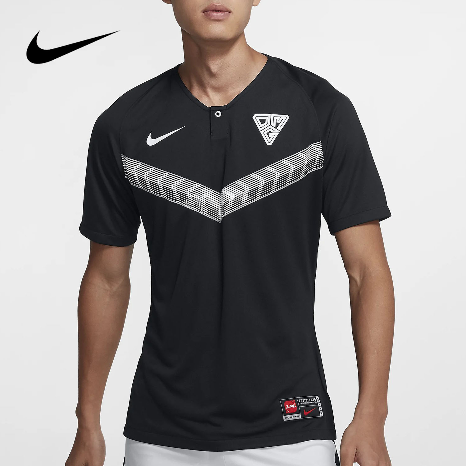 Nike/耐克官方正品 LPL战队男子英雄联盟比赛训练运动T恤CV9619 运动服/休闲服装 运动T恤 原图主图