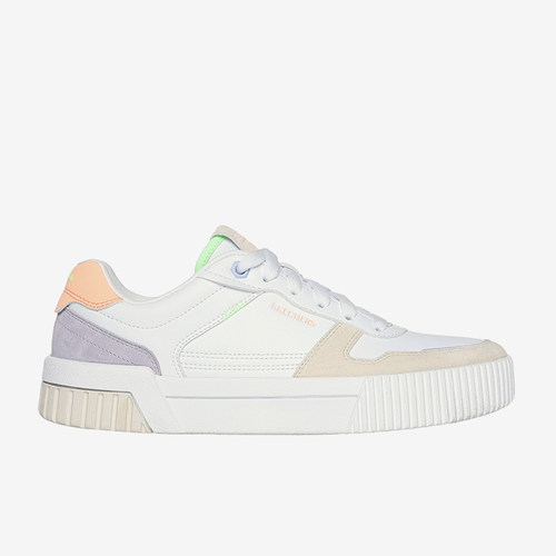 斯凯奇女士舒适透气厚底休闲板鞋