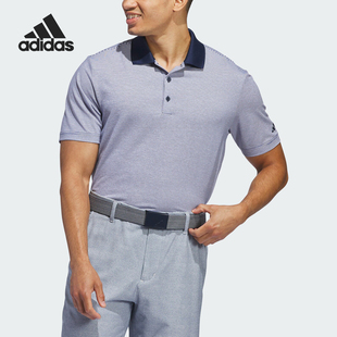 高尔夫运动翻领短袖 Adidas 男士 新款 T恤IS7208 阿迪达斯正品