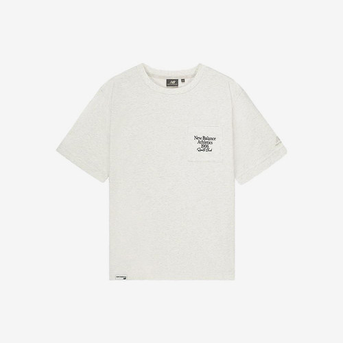 New Balance/NB正品夏季新款男子舒适简约运动短袖5ED25443-OA