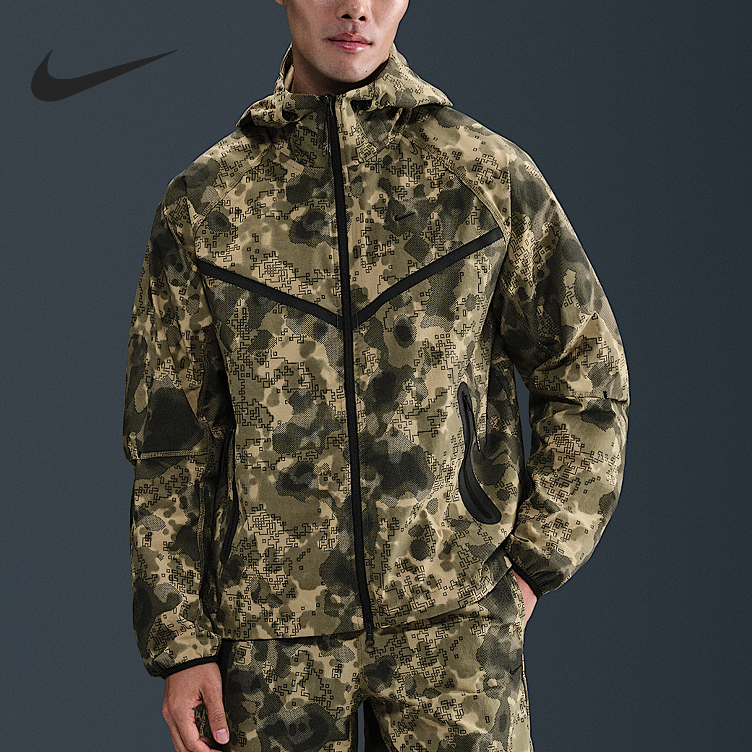 Nike/耐克正品Windrunner男士运动旅风梭织外套HV0980-210
