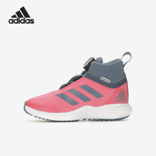 带系统防滑高帮轻便训练运动鞋 大童鞋 G27196 阿迪达斯正品 Adidas