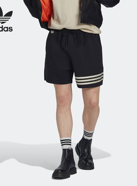 Adidas/阿迪达斯官方正品 NEW C SHORTS 三叶草男子短裤 HN6594