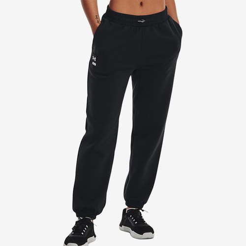 UA/安德玛正品Summit Knit Pant女子简约针织束脚长裤1374115-001