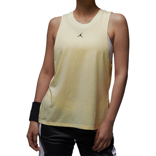 Nike/耐克官方正品JORDAN 女子运动透气开衩印花背心FB4630-821
