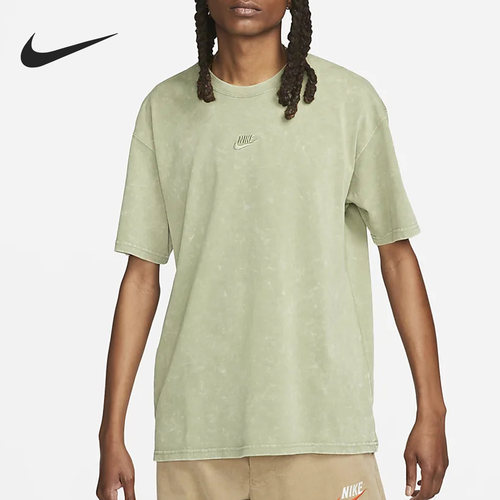 Nike/耐克官方正品夏季新款男子透气休闲运动针织短袖DZ2899-386