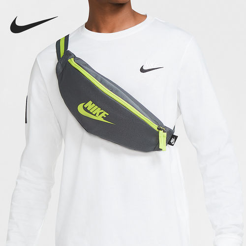 Nike耐克正品Heritage男女拉链腰带调节系统休闲腰包BA5750-068