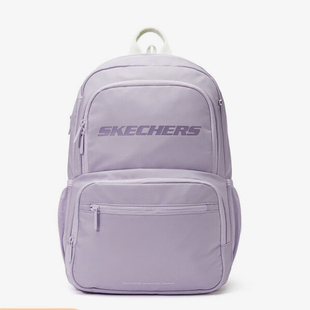 Skechers/斯凯奇正品休闲时尚新款男女同款简约户外旅游双肩包