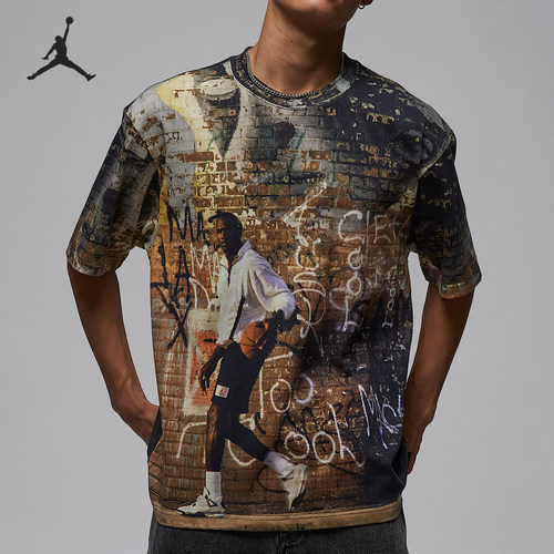Nike/耐克正品Air Jordan 85男士透气复古潮流短袖T恤HQ9007-045