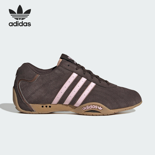 JR8867 三叶草女士运动复古薄底赛车休闲鞋 Adidas 阿迪达斯正品