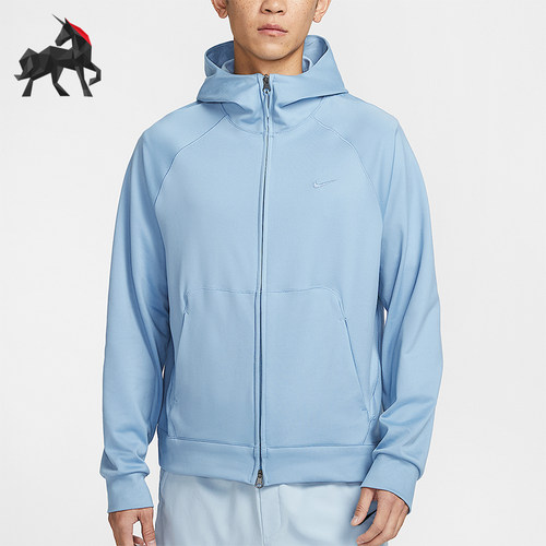 Nike/耐克正品Dri-FIT男士速干全长拉链开襟连帽外套II1309-486