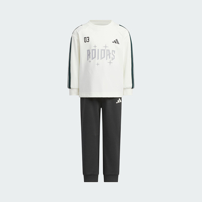 Adidas/阿迪达斯正品LK LS TEE SET儿童休闲运动宽松套装KC5991
