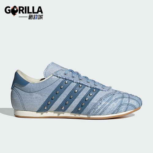 Adidas/阿迪达斯正品三叶草女士休闲时尚低帮牛仔布运动鞋JS0161