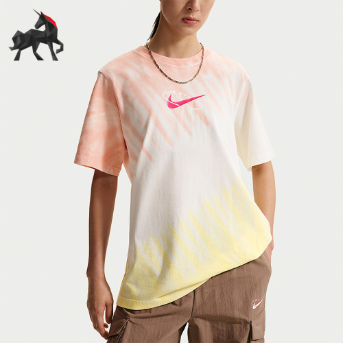 Nike/耐克正品2026夏季女士圆领运动轻盈休闲透气T恤IR7557-378