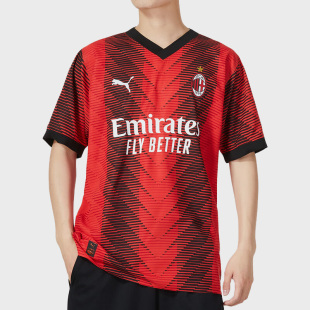 Puma/彪马正品2023夏季新款AC米兰主场球员版球衣770382-01