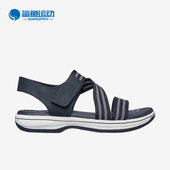 斯凯奇正品 夏季 新款 Skechers 女士通勤风休闲柔软凉鞋