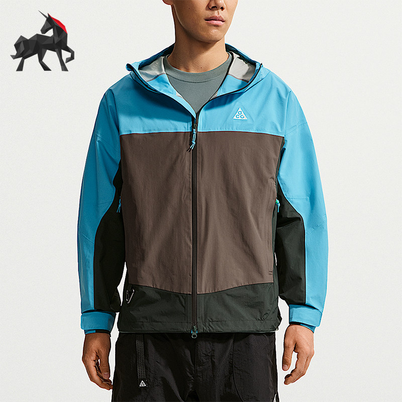 Nike/耐克正品ACG Morpho男士运动防水拉链复古冲锋衣HJ2688-416