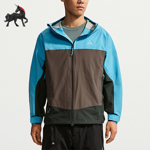 Nike/耐克正品ACG Morpho男士运动防水拉链复古冲锋衣HJ2688-416