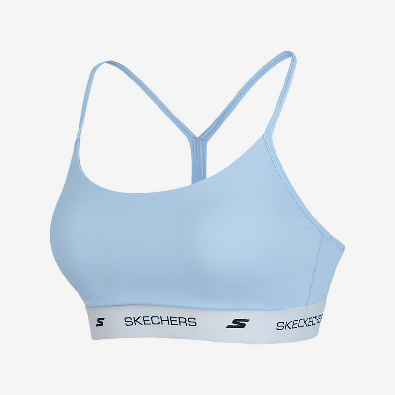 Skechers/斯凯奇正品2024新款女士瑜伽简约透气运动内衣背心
