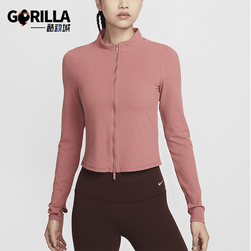 Nike/耐克女士立领健身运动外套