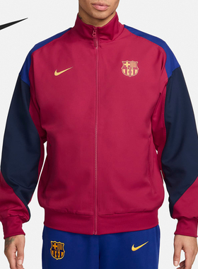 Nike/耐克官方正品当季新款Dri-FIT 男士足球运动夹克FJ5427-620