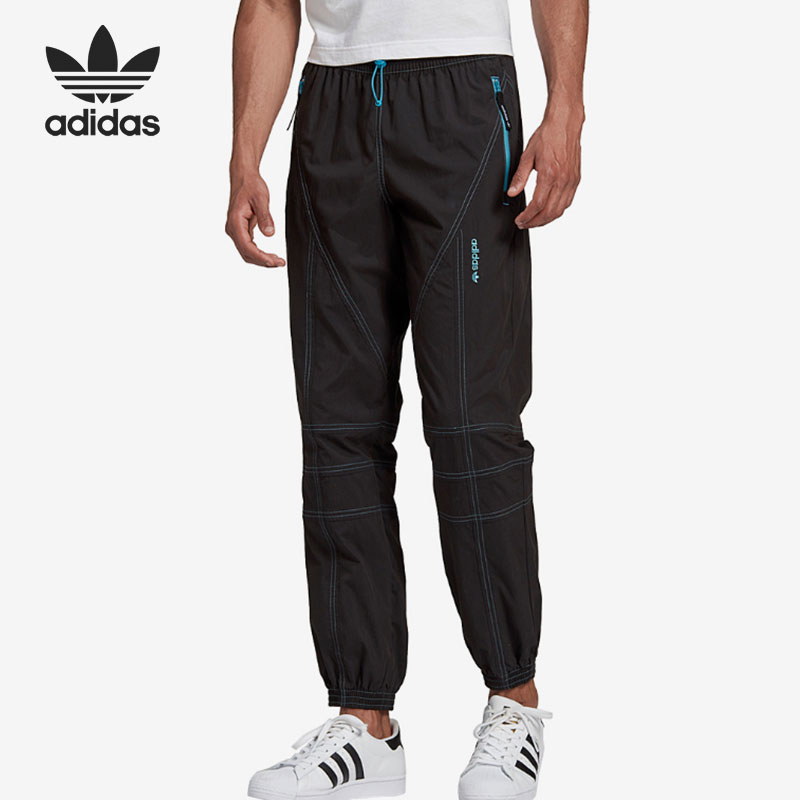 三叶草男子运动休闲透气长裤