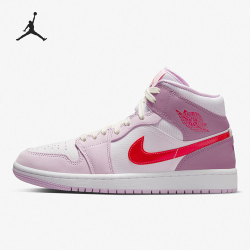 Nike/耐克正品Air Jordan 1 Mid AJ1女子复古舒适板鞋 DR0174-500