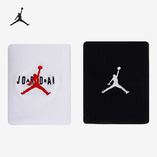 Nike/耐克正品JORDAN 男女运动护具训练吸汗护腕DX6998-068