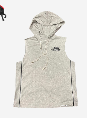 Nike/耐克正品Hops新款男灰色合身经典连帽无袖背心DH7442-050