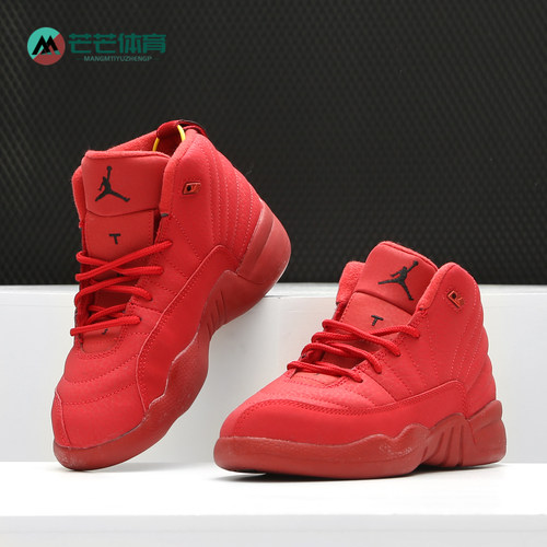 耐克正品retroaj12儿童篮球鞋