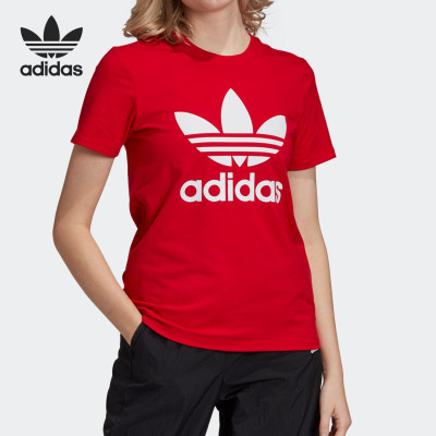 阿迪达斯女子运动短袖T恤