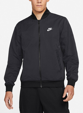 Nike/耐克正品春秋季新款男子运动休闲舒适棒球服外套 DM6822-010