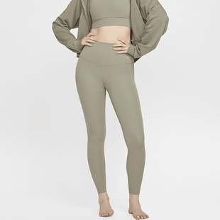 Nike Zenvy女士软糯塑型包裹高腰紧身长裤 DQ6016 320 耐克正品