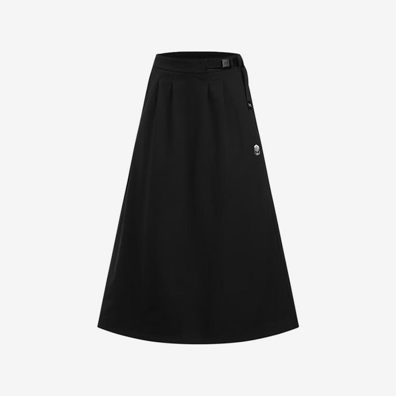 UA/安德玛正品2025新款女子时尚简约运动休闲半身裙1389310-001