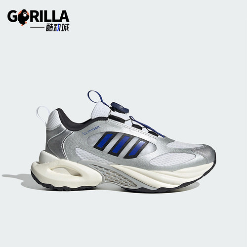 Adidas/阿迪达斯正品2025 GS女子大童耐磨经典缓震跑步鞋JS4059