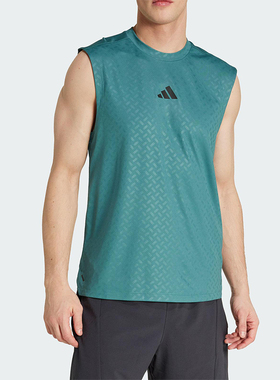 Adidas/阿迪达斯正品POWER TANK TOP男士经典复古健身背心JX8985