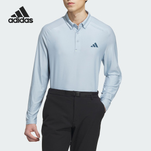 高尔夫男士 HZ6043 Adidas POLO POLO衫 阿迪达斯官方正品 长袖