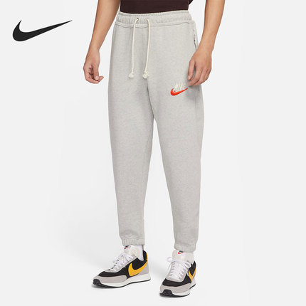 Nike/耐克官方正品男子拉链舒适休闲针织运动束脚长裤 DM5272-050