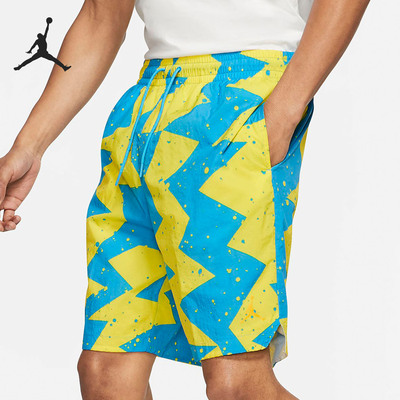 耐克男子篮球印花运动短裤