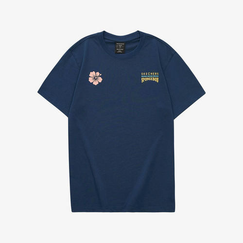 斯凯奇男女通用运动T恤