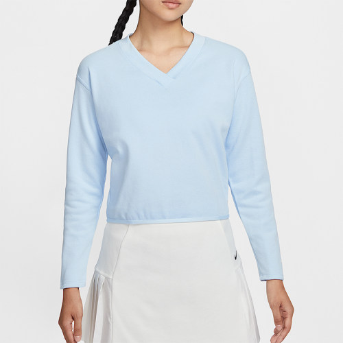 Nike/耐克正品秋女士透气运动V领高尔夫上衣长袖T恤IH1946-441
