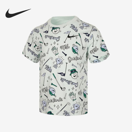 Nike耐克正品男童印花运动休闲日常出行轻便舒适帽子NY2622-007