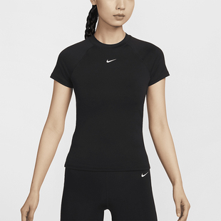 Nike/耐克正品Pro Dri-FIT女紧身训练运动休闲 短袖T恤FV7843-010