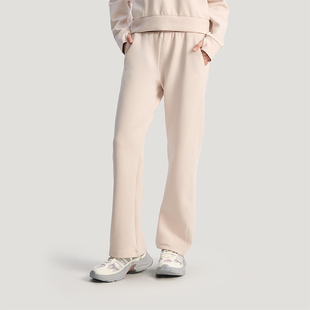 女士日常直筒针织运动长裤 Adidas 款 2025冬季 KH2689 阿迪达斯正品