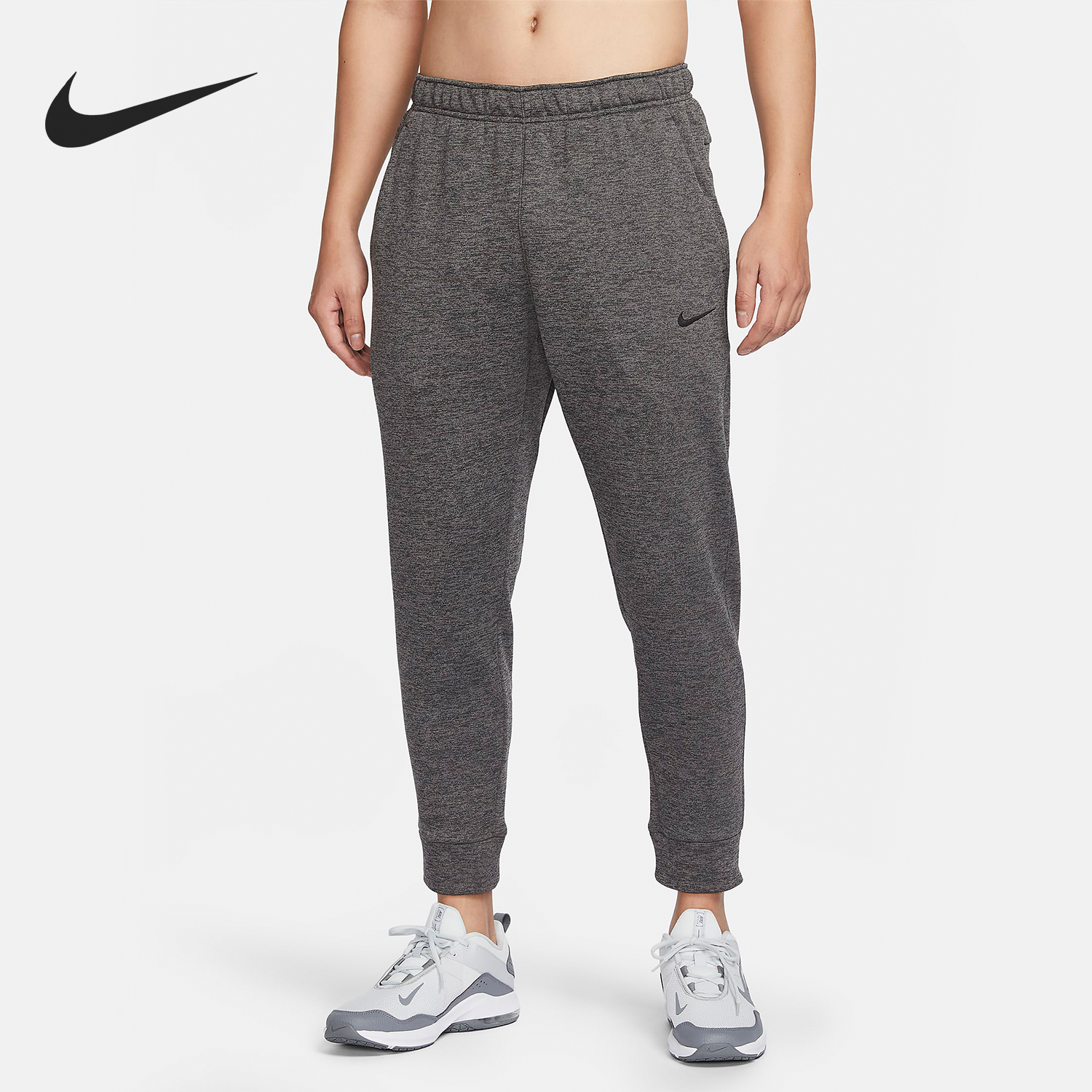 Nike/耐克官方正品冬季新款男士加绒保暖束脚运动长裤DQ5406-071