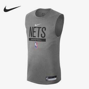 Nike/耐克正品新款男子运动透气休闲圆领无袖背心DR6753-063