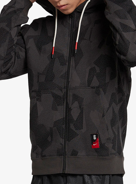 Nike/耐克正品KYRIE男子时尚保暖运动连帽夹克外套AJ3386-010